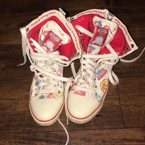 Hara Juku lovers high top converse